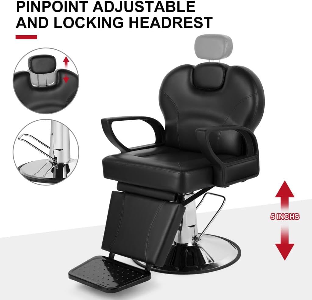 Artist hand Barber Chair_Reclining_Salon_Chair