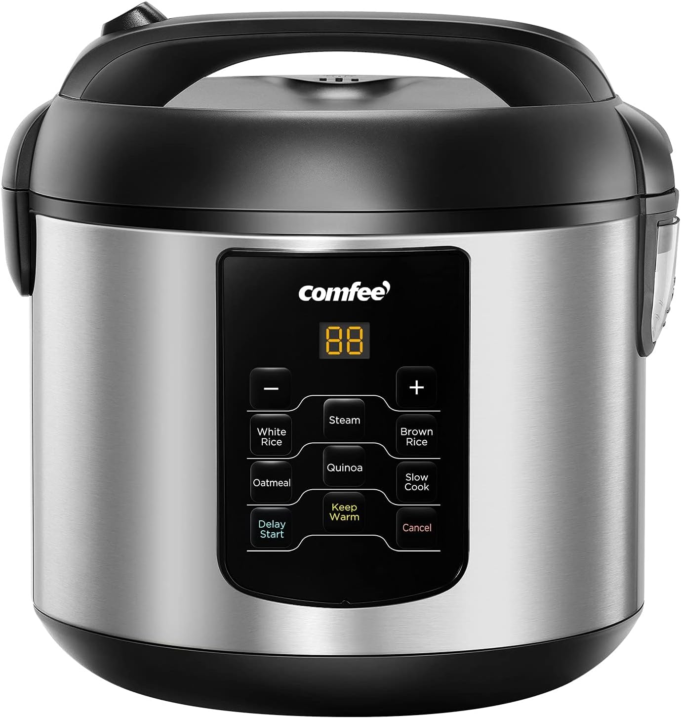 COMFEE' Compact Rice Cooker_6_in_1_Stainless_Multi_Cooker