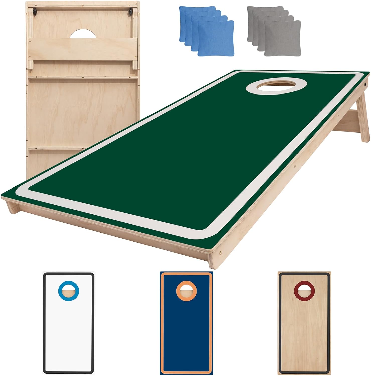 Cornhole Board Set - No Bounce!