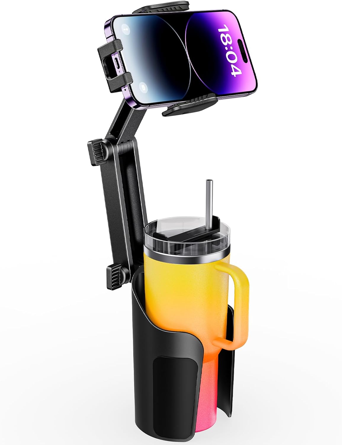 TAZENI 2_in_1 Cup_Holder_Phone_Holder_for_Your_Car