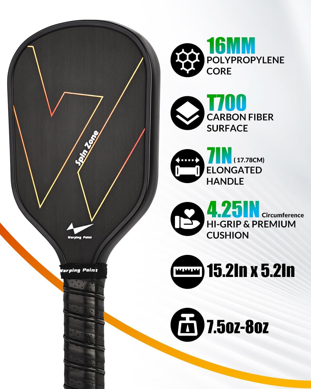 Warping Point Pickleball Training_Paddle