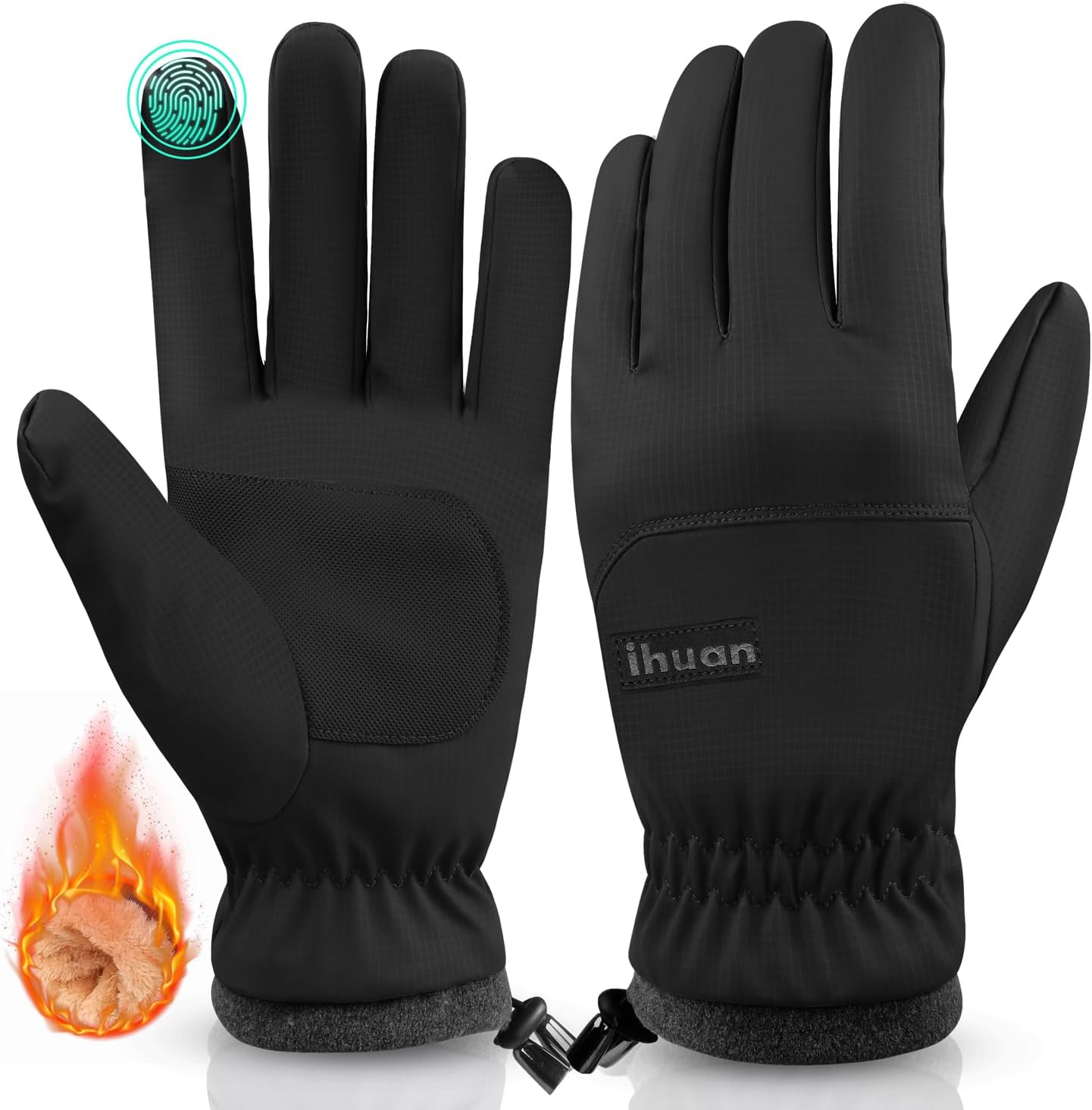 ihuan Winter Waterproof Ski Gloves