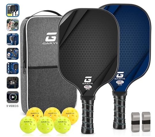 GARYE Pickleball Paddles Set