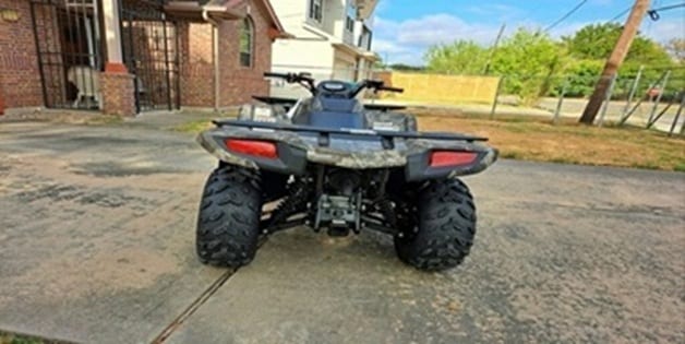 ATV Rear View