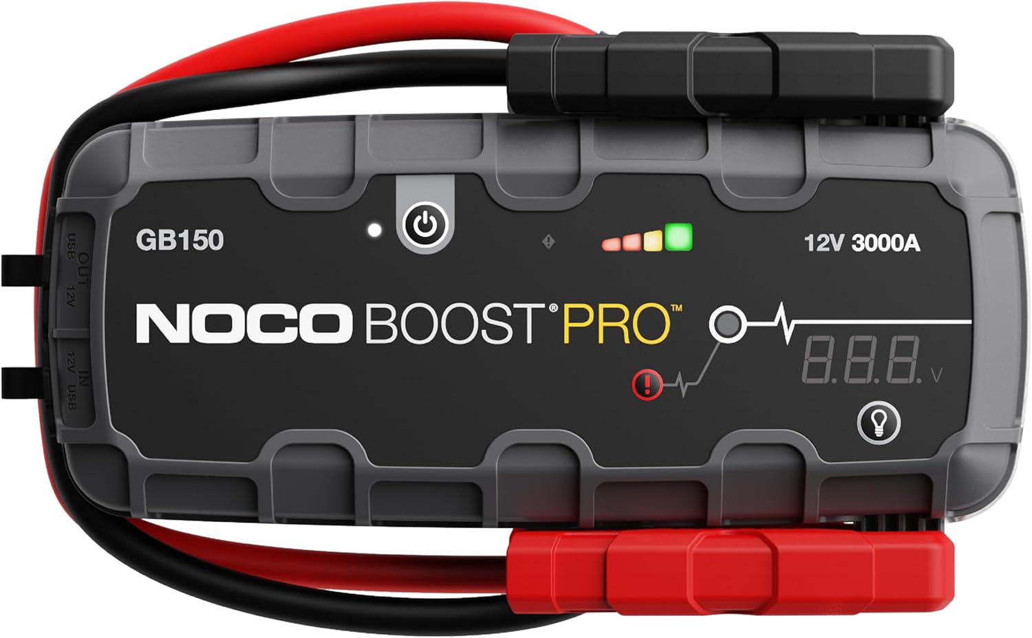 NOCO Boost GB150: 3000A UltraSafe Jump Starter – 12 V Lithium Battery Booster Pack