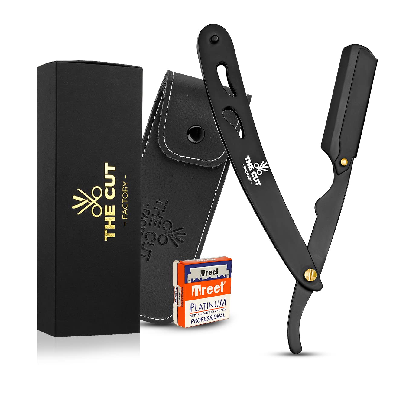 The Cut Factory® Straight Razor for Men