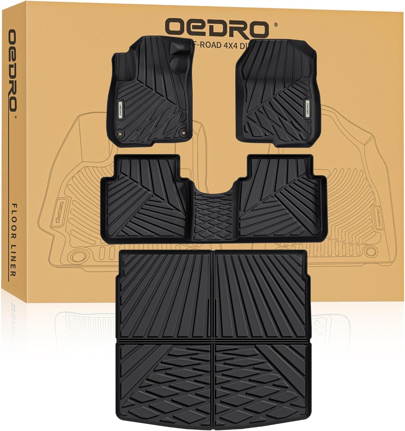 Floor Mats Set Fit for 2017-2022 Honda CR-V (NOT for Hybrid)