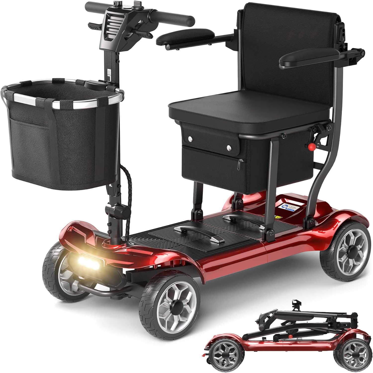 Lightweight Mobility Scooter for Seniors & Adults